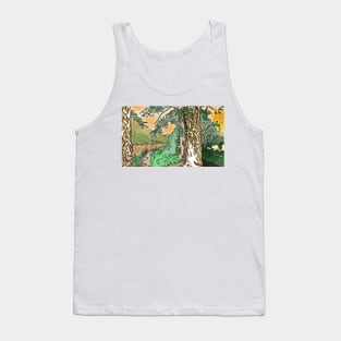 Water of Leith, Edinburgh Evening Drawing Tank Top